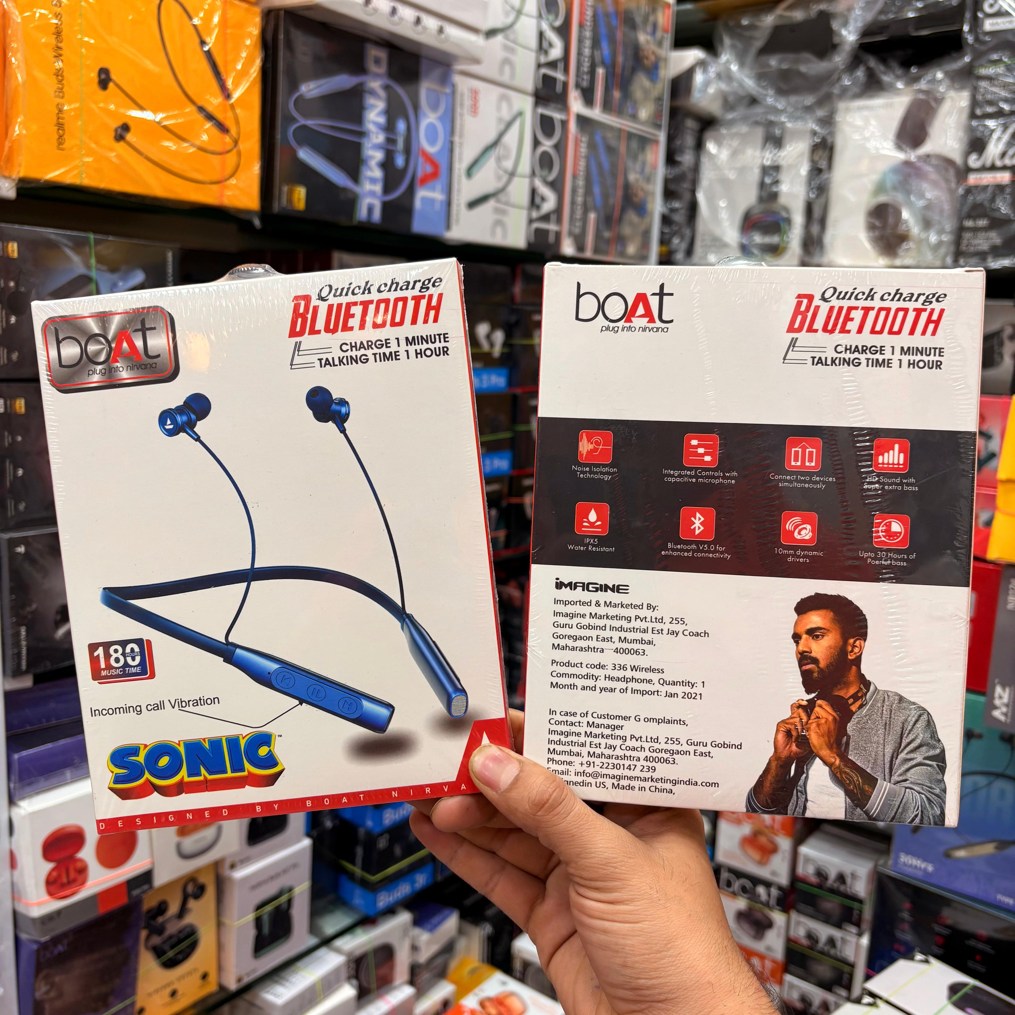 Boat Sonic 180H Vibration Neckband